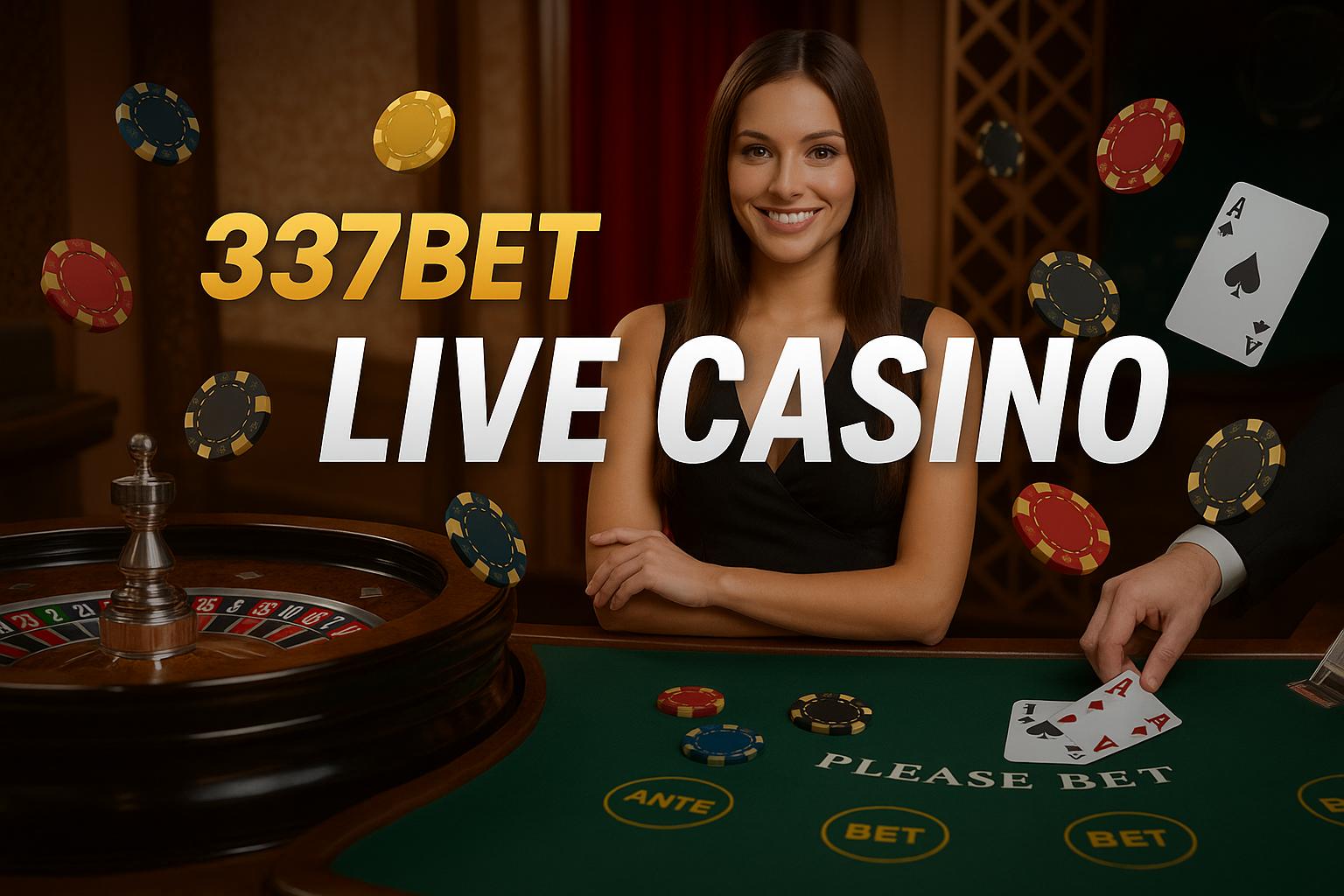 O 337BET Live Casino lança promoções regularmente