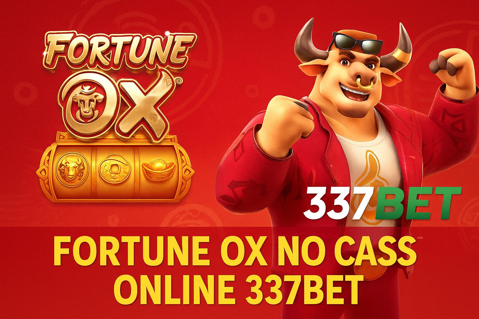 Fortune Ox no 337BET - Aposte Agora e Reivindique Seus Ganhos