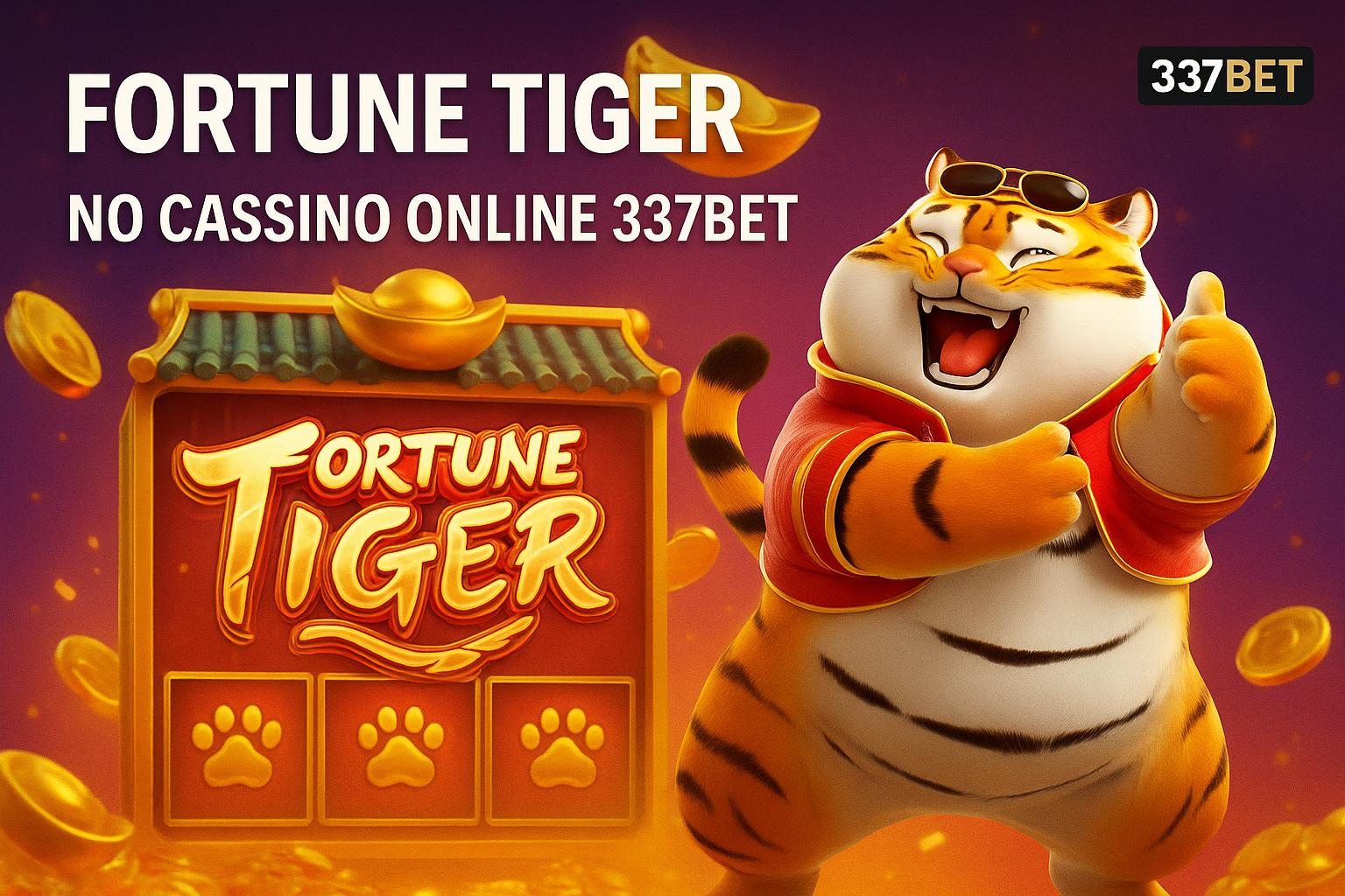 Fortune Tiger é um jogo imperdível no 337BET Casino