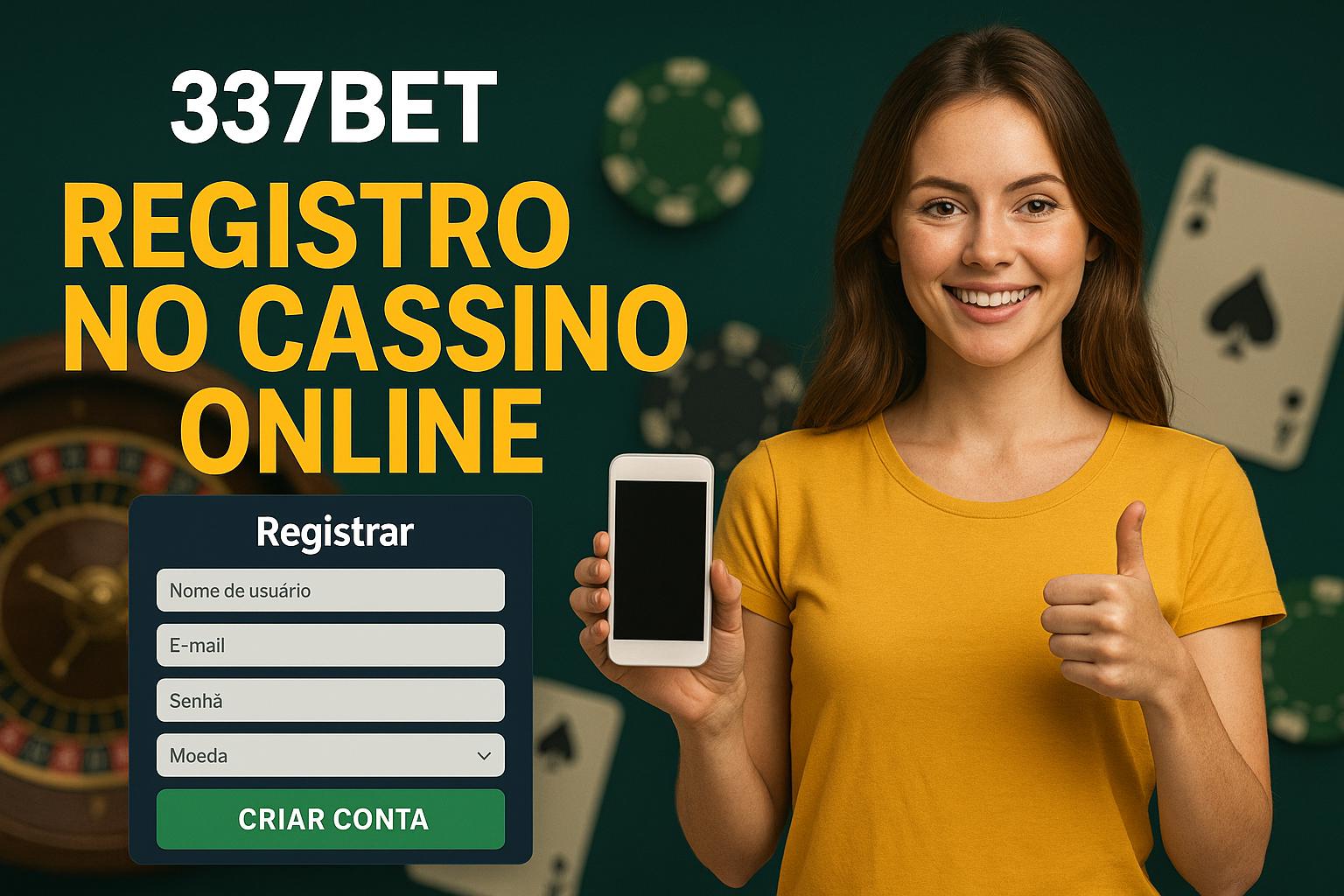 Não Perca tempo, o rRgistro na site 337BET